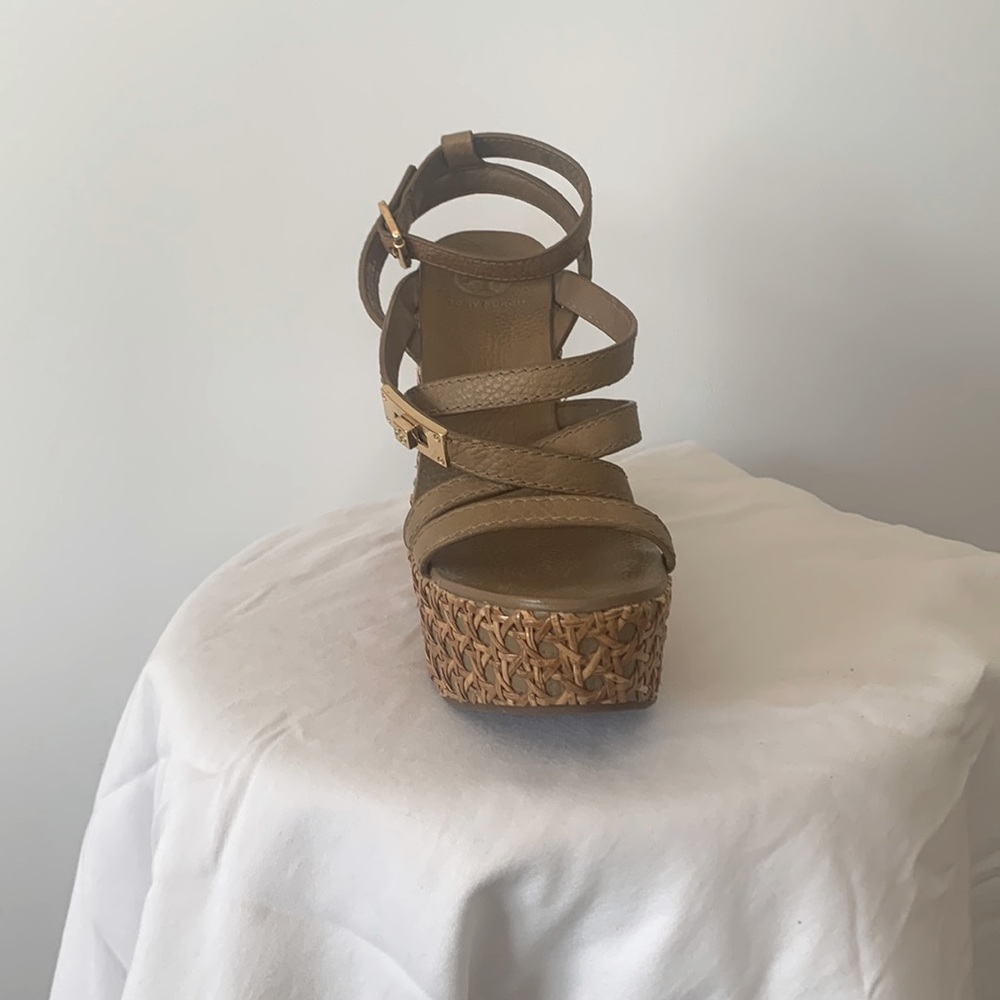 Beautiful Tory Burch Wedge Sandals!